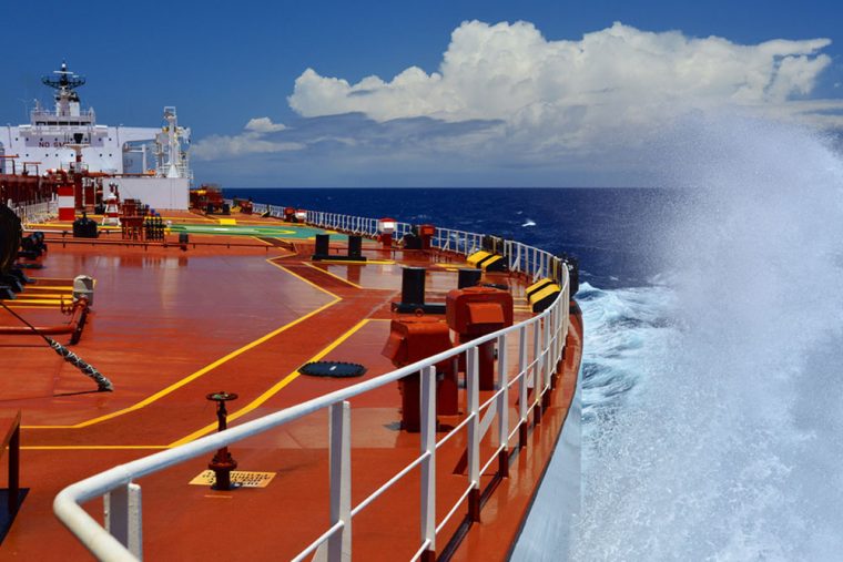 oil tanker deck